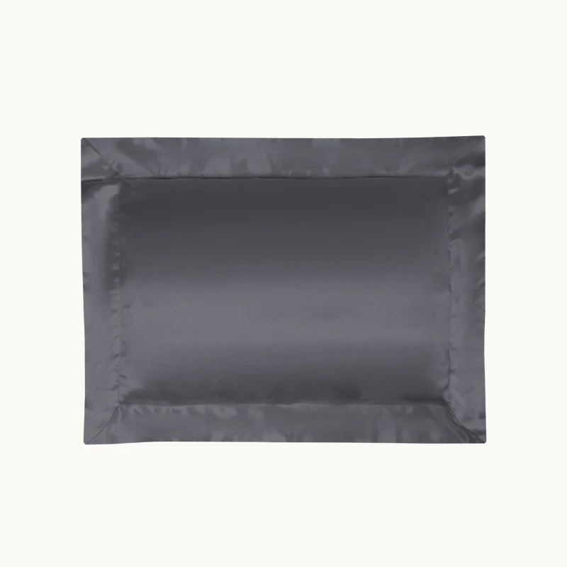 Charcoal Silk Pillowcase - Image 4