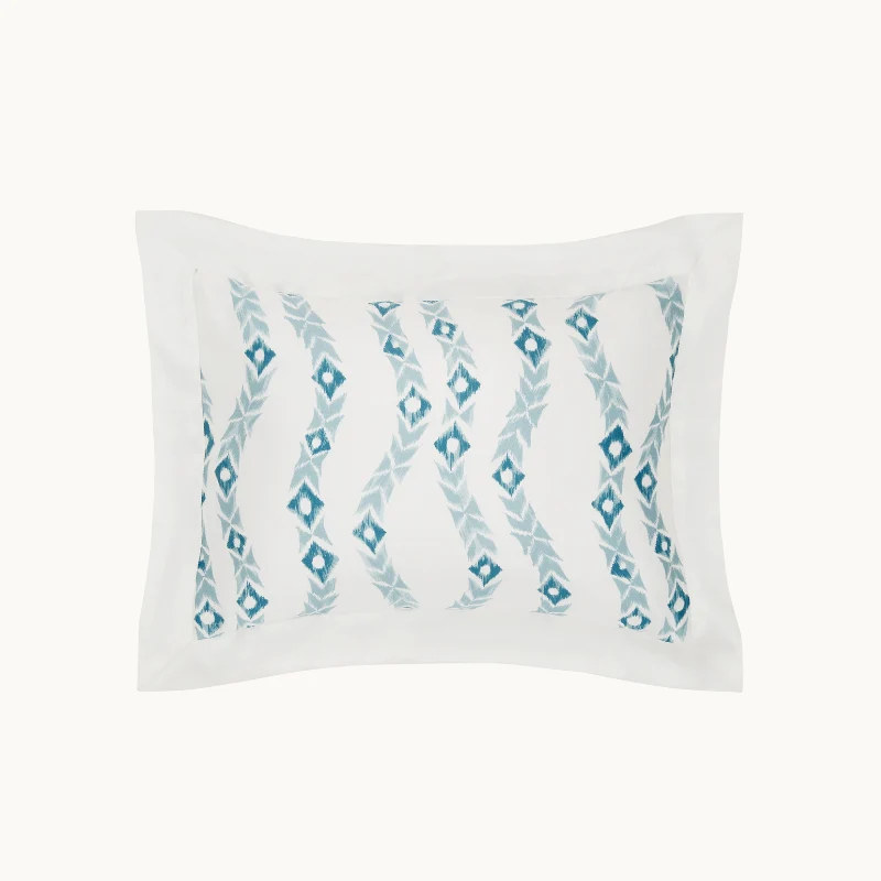 Tangleweed Blue Silk Pillowcase - Image 6