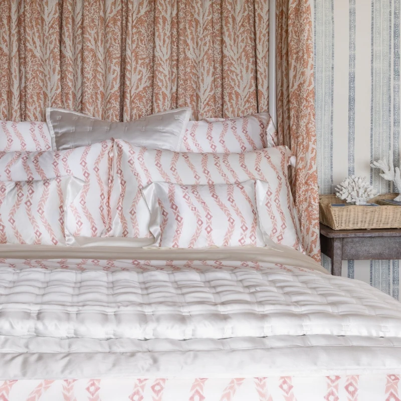 Tangleweed Pink Silk Pillowcase - Image 3