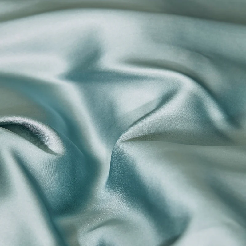 Teal Silk Fitted Sheet - Image 3