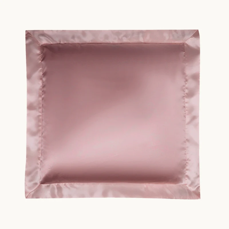 Vintage Pink Silk Pillowcase - Image 5
