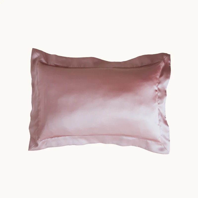 Vintage Pink Silk Pillowcase - Image 6